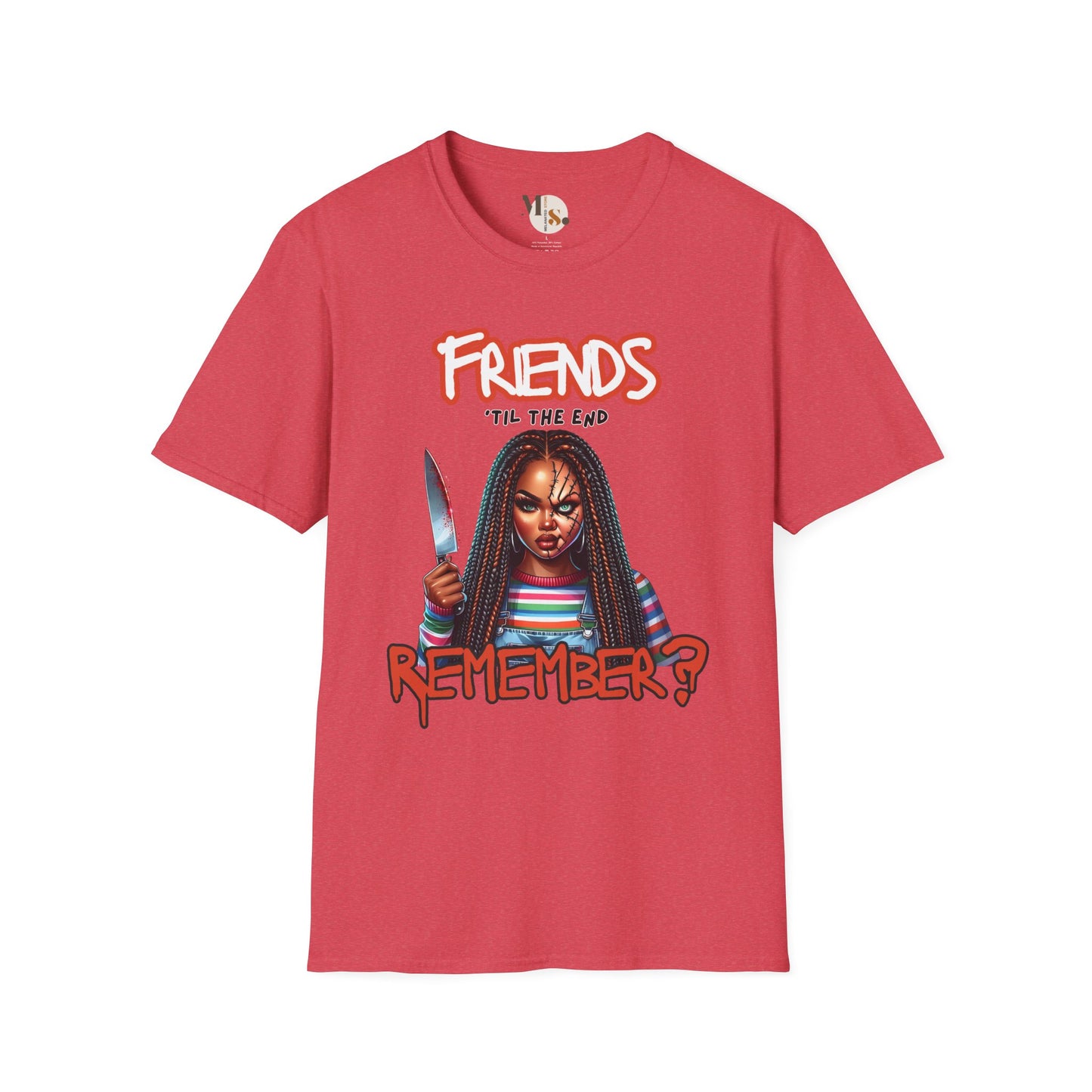 Friends Till the End Halloween Tee | Black Girl Horror Shirt 👻🖤