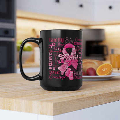 Believe Breast Cancer Awareness Mug | Support & Empower Now