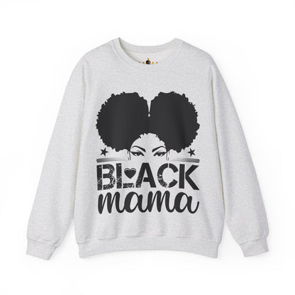 Black Mama Nutrition Facts Crewneck Sweatshirt