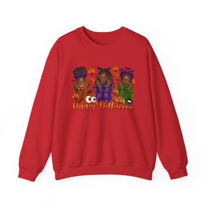 Happy Halloween Sweatshirt | Spooky Season Afrocentric Sweatshirt