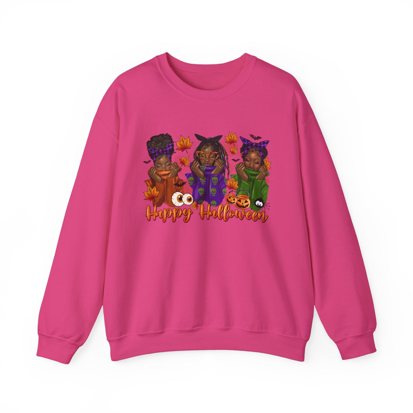 Happy Halloween Sweatshirt | Spooky Season Afrocentric Sweatshirt