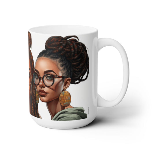 Black Girls with Locs | 15oz Mug