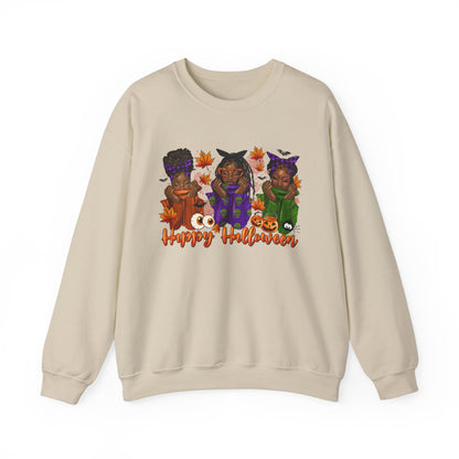 Happy Halloween Sweatshirt | Spooky Season Afrocentric Sweatshirt