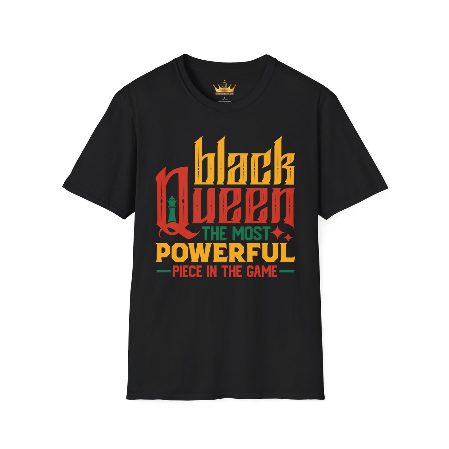 Black Queen Empowerment Tee – Bold Statement for Women