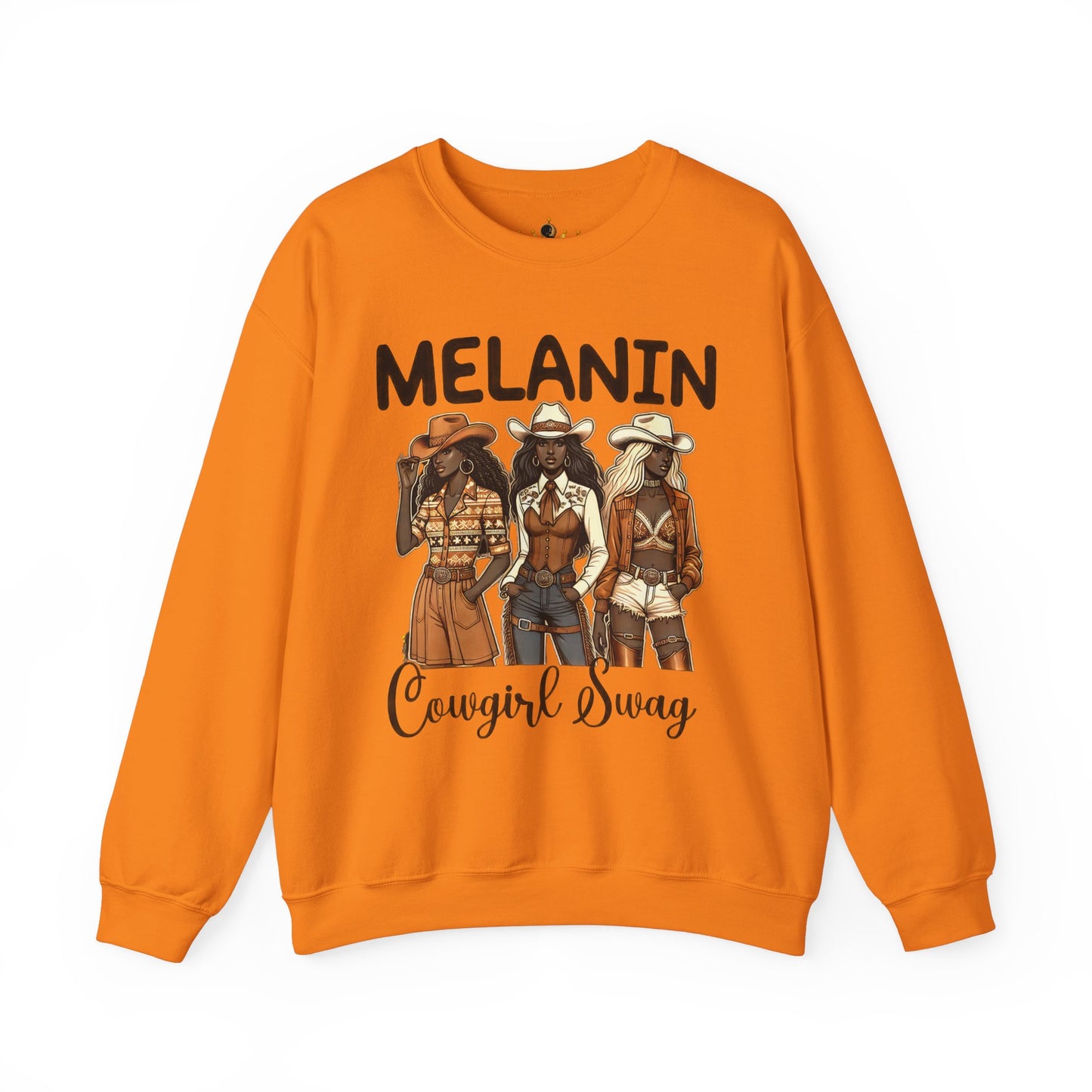 Melanin Cowgirl Swag Sweatshirt | Bold Western Style