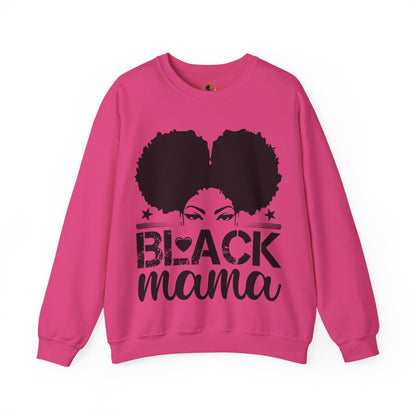 Black Mama Nutrition Facts Crewneck Sweatshirt