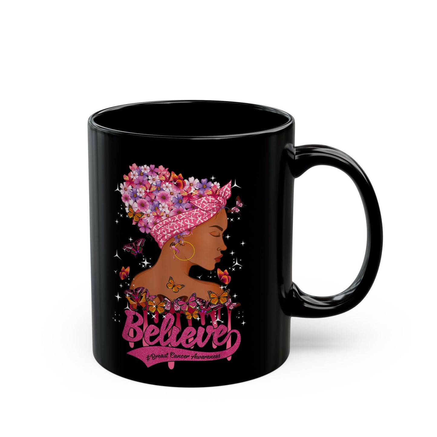 Believe Breast Cancer Awareness Mug | Support & Empower Now