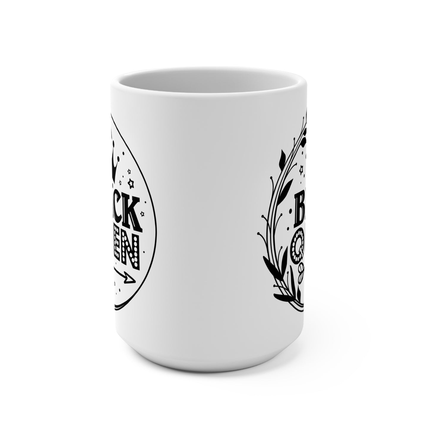 Black Queen Mug | Empowering Gift for Strong Black Women 15oz