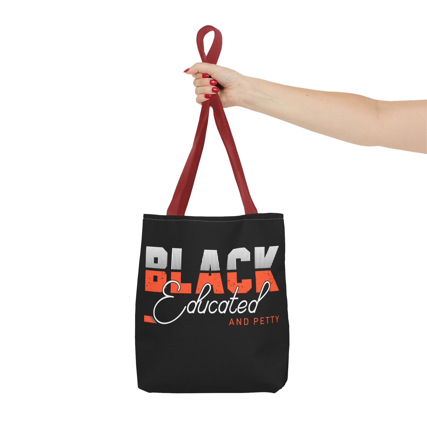 Black Educated & Petty Tote | Bold, Stylish, Limited Edition