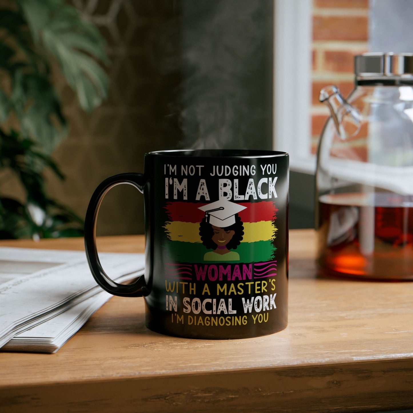 I'm a Black Social Worker Mug | Empowerment Gift 15oz