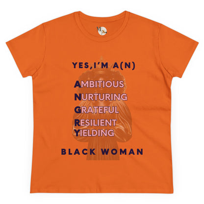 A.N.G.R.Y. Black Woman Tee