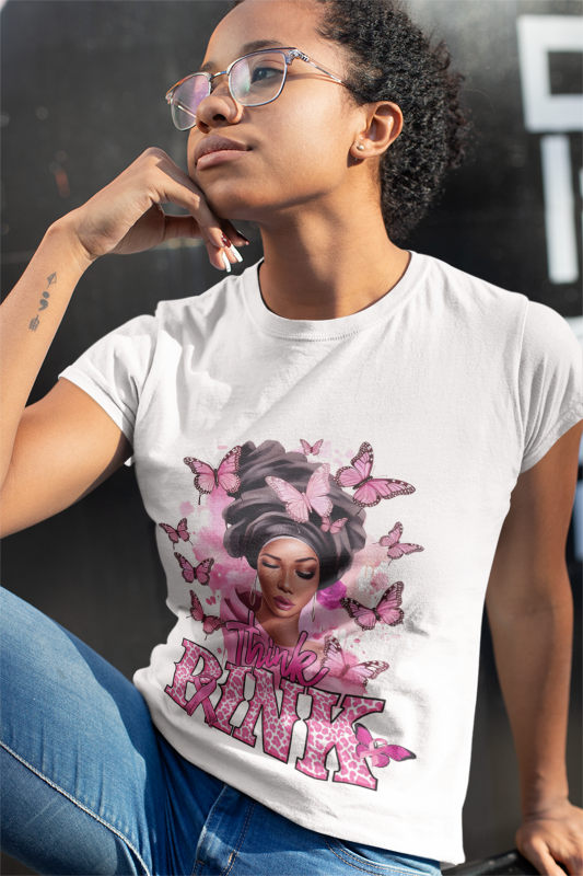 Think Pink Breast Cancer Survivor Tee