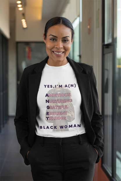 A.N.G.R.Y. Black Woman Tee