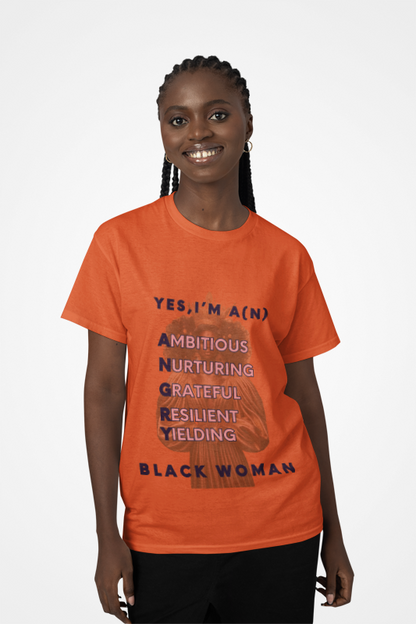 A.N.G.R.Y. Black Woman Tee