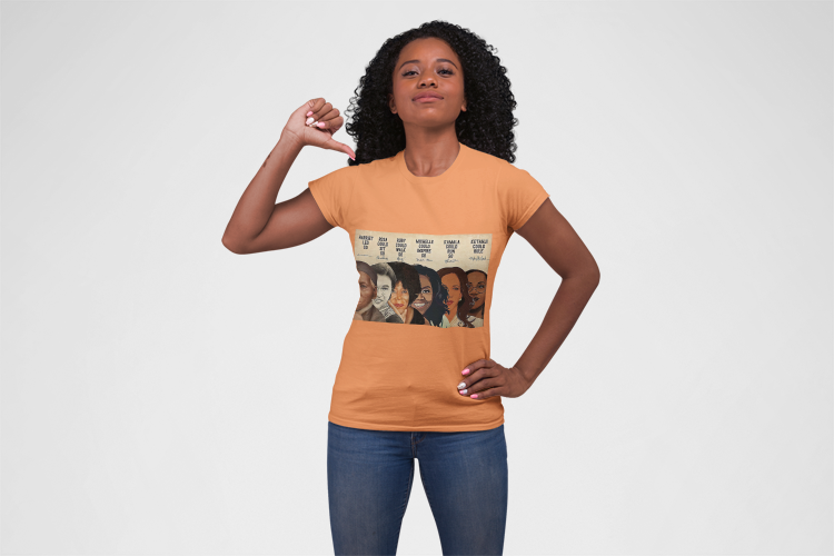 Harriet Led, Rosa Sat, Ruby Walked: Black Women Leadership Tee