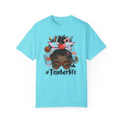 Black Woman Teacher T-Shirt