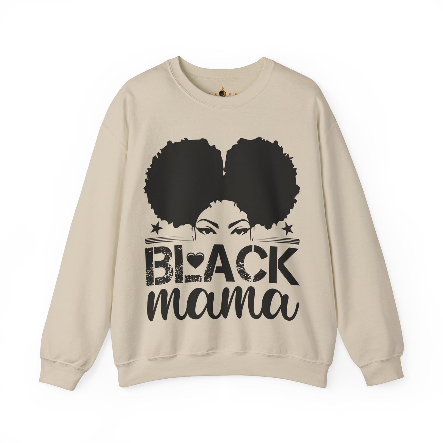 Black Mama Nutrition Facts Crewneck Sweatshirt