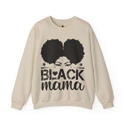 Black Mama Nutrition Facts Crewneck Sweatshirt