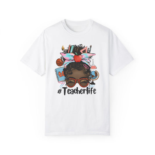 Black Woman Teacher T-Shirt