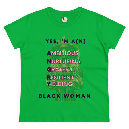 A.N.G.R.Y. Black Woman Tee