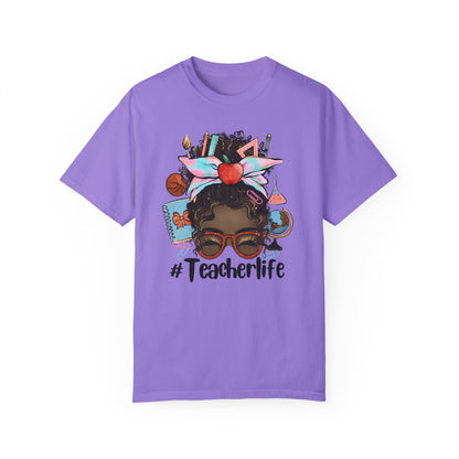 Black Woman Teacher T-Shirt