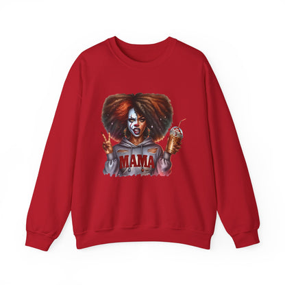 Black Woman Pennywise Sweatshirt | Spooky Horror Fan Must-Have