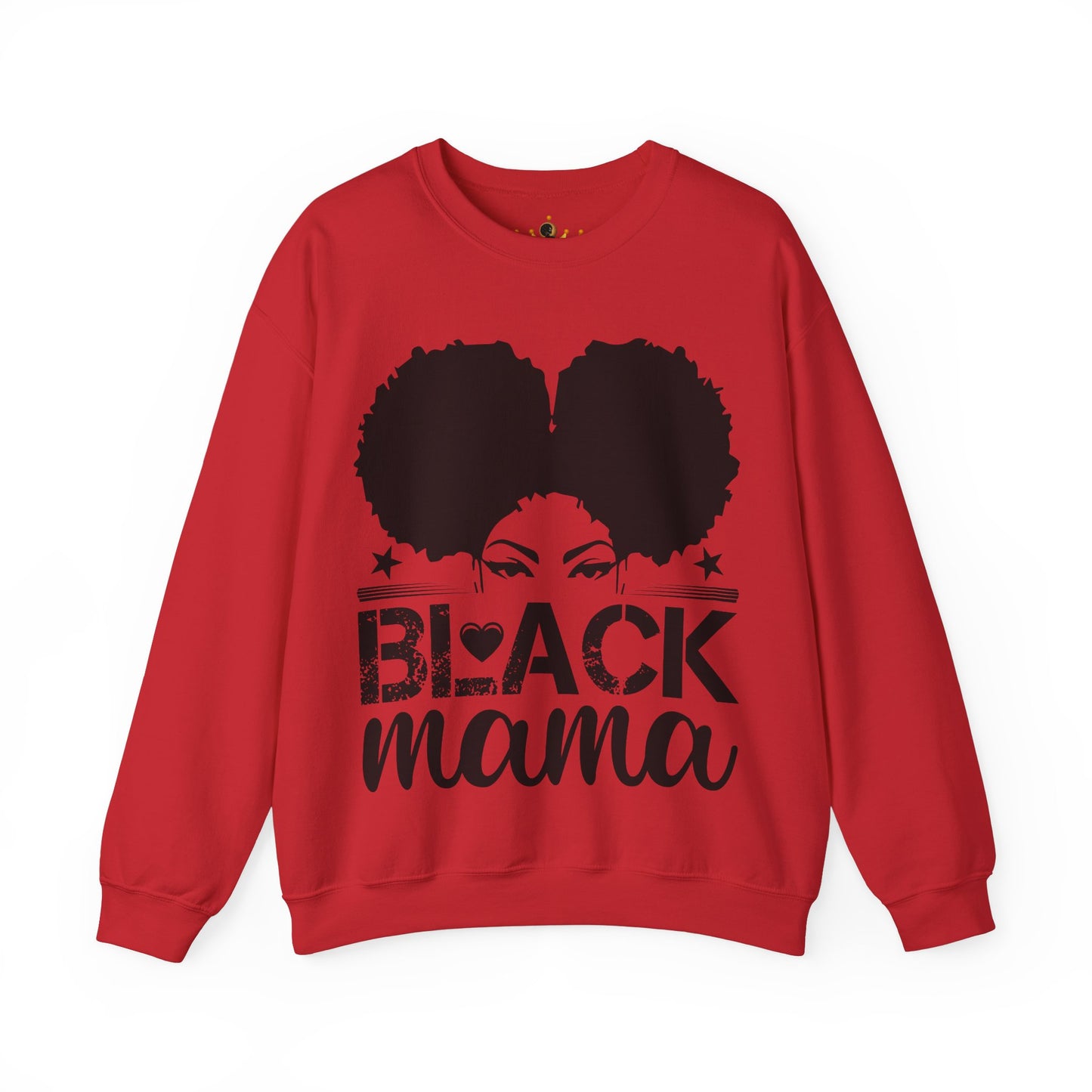 Black Mama Nutrition Facts Crewneck Sweatshirt