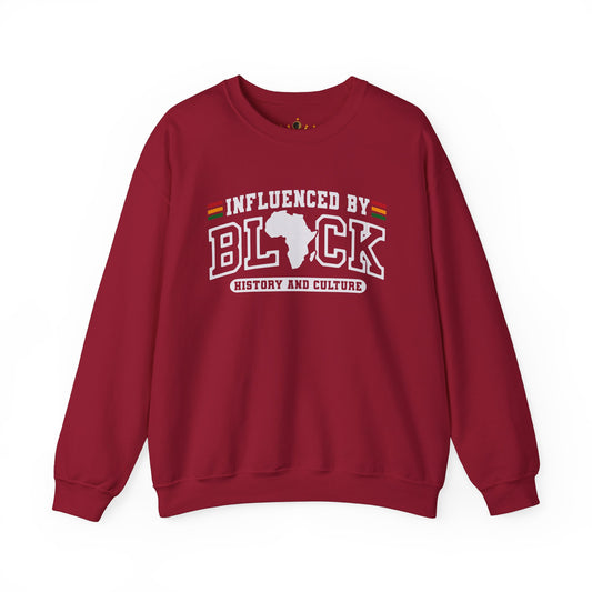 Influenced by Black History Sweatshirt – Bold, Cultural & Limited!